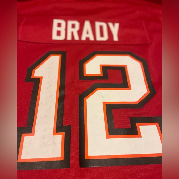 Men's Nike Tom Brady Tampa Bay
Buccaneers Super Bowl LV Jersey - Picture 7 of 7